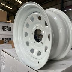 IRON HEADデイトナスチール16インチ8Jオフセット±0 ...