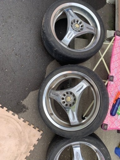 ●RAYS レイズ VOLK RACING ボルク レーシング C-ULTRA 17インチ PCD100 5穴 ホイール タイヤ 4本