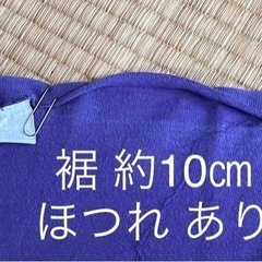 ⑥【 空手 武 Tシャツ XS サイズ 紫色 全空連 和道会 水風会  】の画像