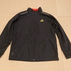 adidas ウインドブレーカー　上下セット　Mサイズの画像