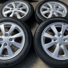 ダイハツ純正14インチタイヤホイール4本セット！155/65R1...
