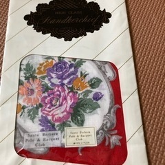 お花柄　ハンカチ　3枚セットの画像