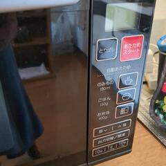 決まりました！！電子レンジ　ニトリ　黒の画像