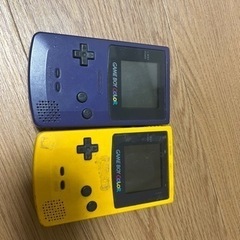 ゲームボーイカラー　2台セット　通電確認済み
