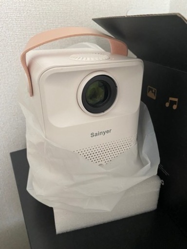 新品未使用プロジェクター 小型 Android TV 9.0搭載 15000LM 1080P 超小型 家庭用【三脚付き】4K対応 5G
