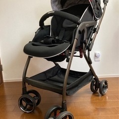 両対面ベビーカー AB型 Aprica アップリカ オプティア ブラック