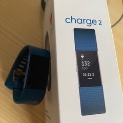 【期間限定お値下げ】fitbit charge2 心拍数モニター＋フィットネスリストバンド　スマートウォッチ　ウェアラブルウォッチ　腕時計　small ヘルスケア　歩数計の画像