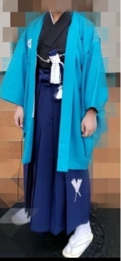 お話中　値下げ！！卒業式　羽織袴セット