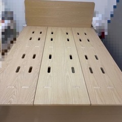 ※1枚目に現物写真追加しました※コアラベッドフレーム　ダブル　組み立て簡単