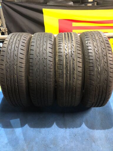 中古タイヤ！185/65R15　ブリヂストン NEXTRY　2019x3 2021x1 年製　4本セット