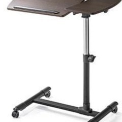 　取引中　美品　サンワサプライ  サイドテーブル　キャスター付き
