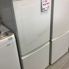 ●販売終了しました●２ドア　冷蔵庫　SHARP    2018年製　137L    中古品