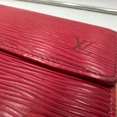 【超美品】「本物」ルイヴィトン エピ ポシェット ポルト モネクレディ M6357E 財布 長財布　No1の画像