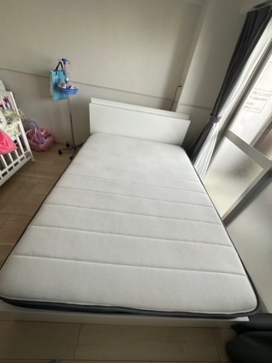 【 美品 】ダブルベッド ニトリ値下げしました‼️