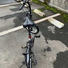 《使用期間４ヶ月》折りたたみ自転車(訳あり)の画像