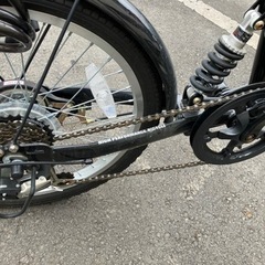 《使用期間４ヶ月》折りたたみ自転車(訳あり)の画像