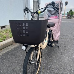 PANASONIC ギュット・クルームR・EX 電動アシスト自転車 (20インチ・内装3段変速) マットキャメル の画像