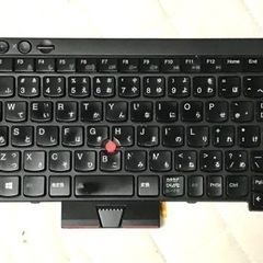 ジャンク lenovo ThinkPad T520 W530 T530用 バックライト付 日本語キーボードの画像