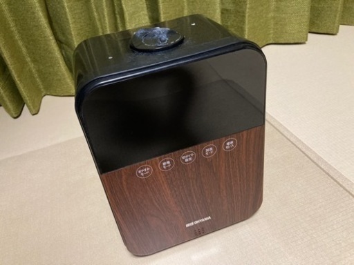 2020年製 アイリスオーヤマ ハイブリッド式加湿器 HDK-35-TM 木目ブラウン