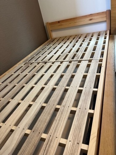 無印良品　シンプルシングルベッド