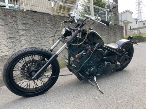 ドラックスター400 オールブラック　車検２年付き　フリスコ