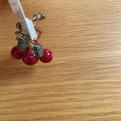 さくらんぼイヤリング＆ひし形イヤリングの画像