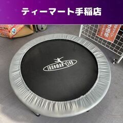 家庭用折りたたみトランポリン 直径91ｃｍ 耐荷重約80ｋｇアイ...