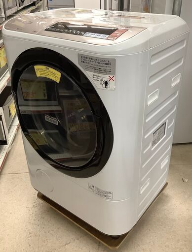 HITACHI/日立 ドラム式洗濯乾燥機 洗濯12kg/乾燥6kg BD-NX12DBR 2018年製 付属品つき【ユーズドユーズ名古屋天白店】J2602
