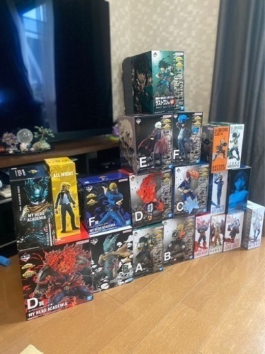 ヒロアカ　一番くじ　セット販売