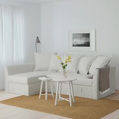 HOLMSUND   3人掛けコーナーソファベッド, オッルスタ...
