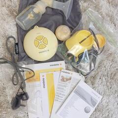 説明書付き メデラ medela 電動搾乳器 スイング