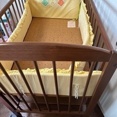 ミッフィーベビーベッド　受け渡し決定の画像