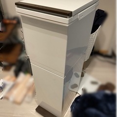 ゴミ箱 2段 スリム ペダル式 ワゴンタイプ