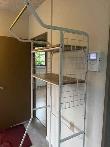 お洒落な洗濯ラック