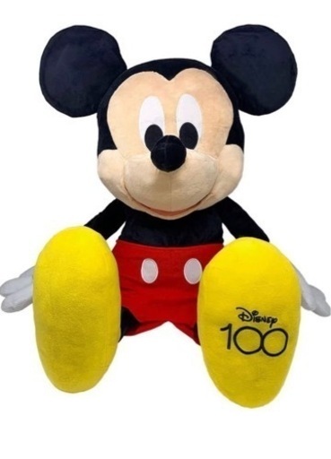 mickey bigぬいぐるみ　100周年記念品