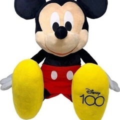 mickey bigぬいぐるみ　100周年記念品　