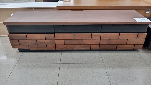 ★ジモティ割あり★ NITORI テレビ台 茶 H39.5×D39.5×W150 クリーニング済み TJ1098