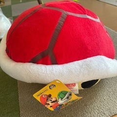 マリオ　赤甲羅　赤コウラ　ビッグクッション