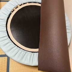 トランポリン&保護マットのセットです！の画像