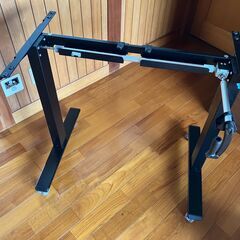 引取限定　FlexiSpot 手動昇降スタンディングデスク・脚フ...