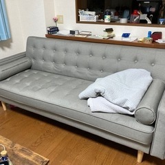 【引越し予定のため急募】ニトリ　ソファベッドの画像