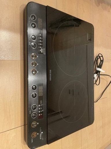 決まりました　IHクッキングヒーター 卓上 2口 IH（専用土台付き）