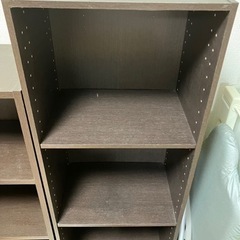 受取先決定しました！！カラーボックスの画像