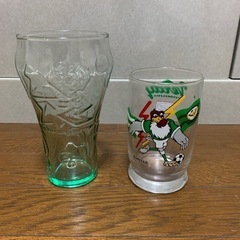 コカコーラ　グラス2個の画像