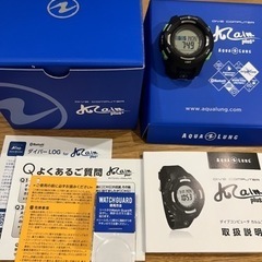 美品☆AQUA LUNG アクアラング　Kalm＋　カルムプラス　BK/GNの画像