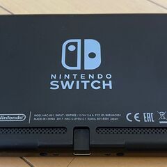 【無料】ニンテンドー スイッチ本体のみ＋ケース付きの画像