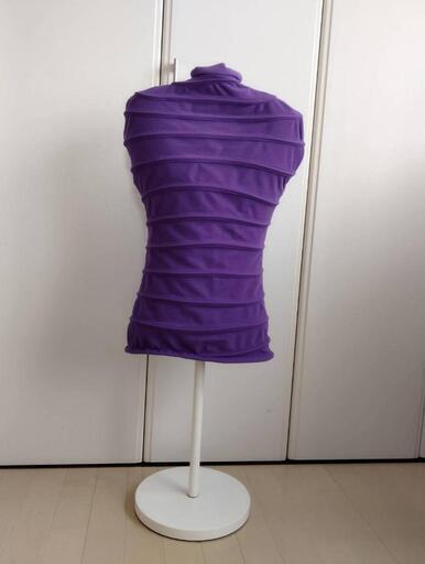 お洋服掛け　パープル　紫