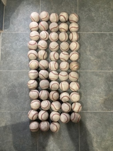 野球硬式　練習球　58球　硬式球　硬式ボール