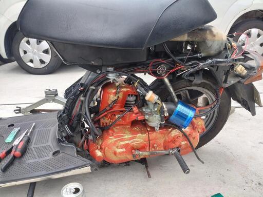 スーパータクト81cc af09 クレタクスパタク 旧車 ボアアップ81cc