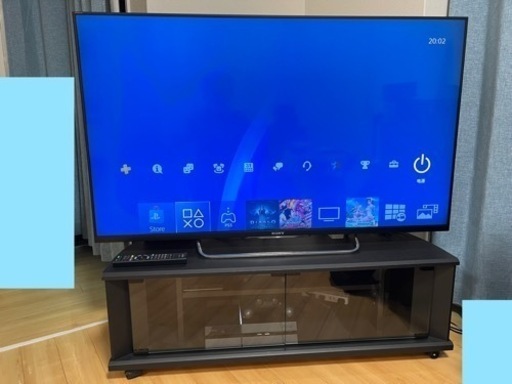 ソニー49型液晶テレビ&テレビ台のセット